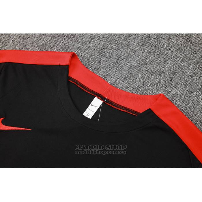 Chandal del Portugal Manga Corta 2024-2025 Negro - Pantalon Corto